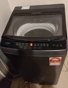 Mesin Basuh Haier 9kg Washing machine 