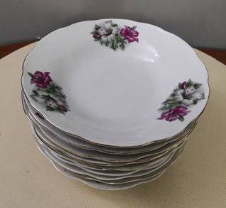 Kangkung deep dinner plate 10
