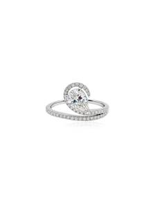 750 WHITE GOLD PEAR-CUT DIAMOND Ring (EC00194WGR)