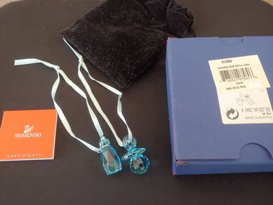 Swarovski Crystal Aquamarine Baby Pacifier/Bottle