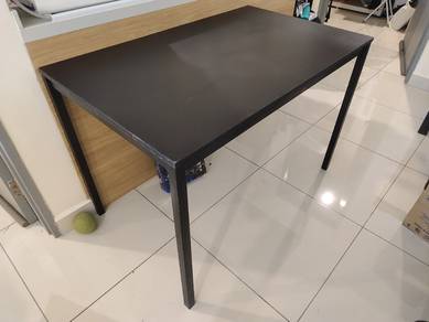 Table black Meja Kayu Hitam 4 x 2.5 kaki