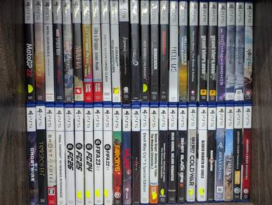 13 Oct List, USED PS5 Games, Terima Trade-In 