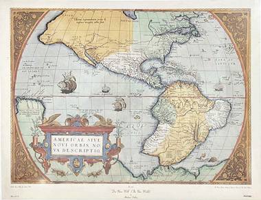 Americae Sive Novi Orbis Nova Descriptio