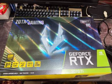 ZOTAC RTX 3070 Ti OC Trinity 8GB Vram