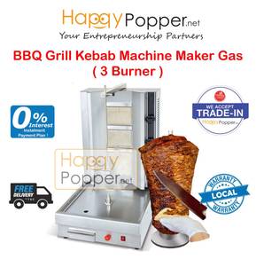 Commercial Gas BBQ Grill Kebab Machine Maker