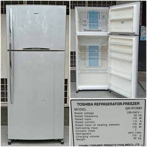 Toshiba 2d fridge peti sejuk refrigerator peti ais