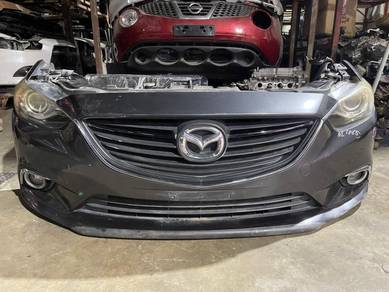 Mazda 6 2015 front nose cut