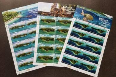 Mint Stamp Sheet Hidden Treasure Msia Island 2021