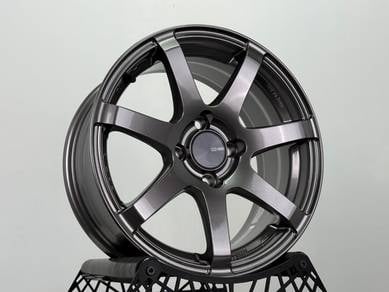 NEW 15 Enkei PF07 Rim City Jazz Vios Yaris Myvi