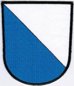 Canton of Zurich Coat of Arms Switzerland Patch