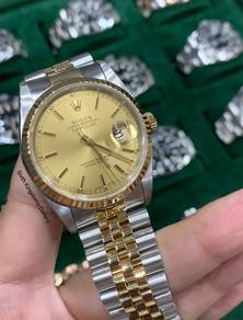 Rolex Datejust 36 Champagne Dial 16233
