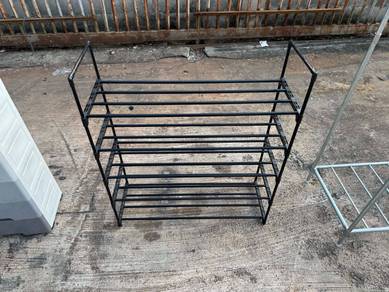 3ft Plastic 5 Tier Rak Kasut Shoes Rack