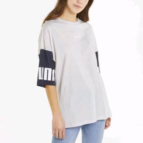 Puma Power Colourblock Oversize Tee