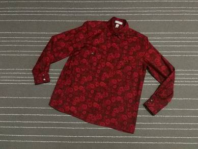 CELINE PARIS flora shirt with padded L