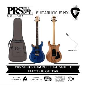 PRS SE Custom 24 LeftHanded Electric Guitar - Blue