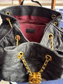 Preloved Denim Backpack –