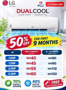 Promo LG Dual Inverter Aircond (K.Krai KEL)