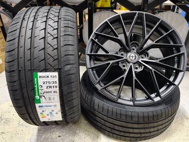 BMW 5 6 Series F10 F06 19" Rim + Tayar R372