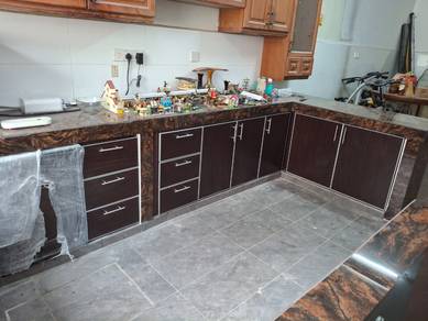 Kitchen cabinet counter table wardrobe