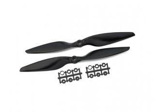 Gemfan Glass Nylon 1045 2- Bladed Propeller Black