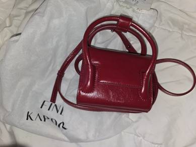 Find Kapoor Marty Bag 12 Crinkled used Red