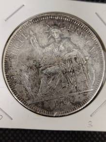 Indo Chine Francaise silver coin