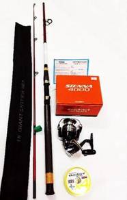 Alpine rod combo maguro bright demon reel