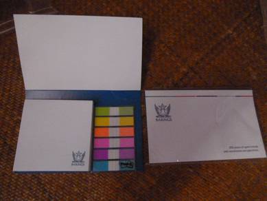 memo pad with stickers x 2帶貼紙的記事本x 2