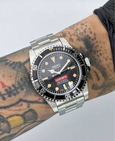 Custom Seiko Mod 39mm Vintage Comex Submariner