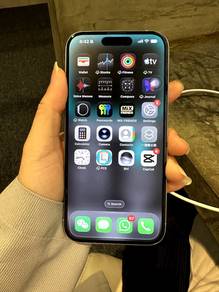 iPhone 15 Pro 256GB, White, 89% Battery,No scratch