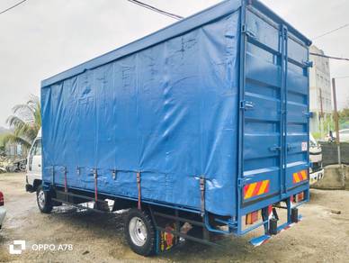 Lorry lori Curtain 17kaki 3Tan GreenEngine