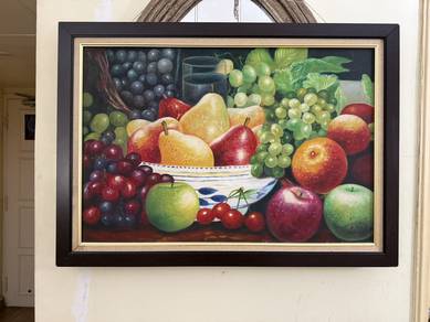 painting fruit