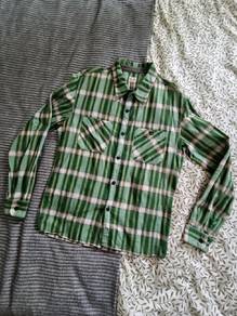 Flat Head Check Flannel Shirt