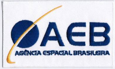 Brazilian Space Agency AEB Badge Iron On Patch