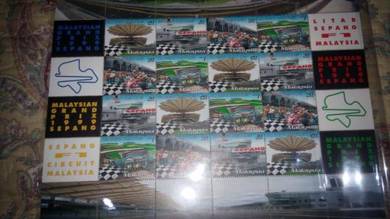 Malaysian Grand Prix 1999 stamp sheetlet mint