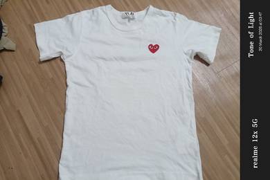 vtg comme Des garcons white shirt