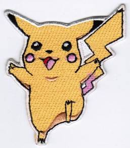 Pokemon Pikachu Cartoon Embroidered Patch