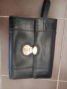Guido Pasquali Crocs Leather Embossed Clutchbag