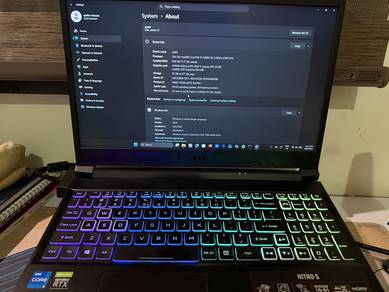 selling my Acer Nitro 5 AN515-57