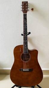Gemia Acoustic Guitar 4020C EQ (Free Bag)