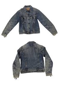 Vintage Levis Big E type 3 japan distressed