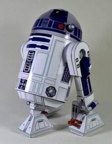 Starwars R2D2 Robot Ready Stock D.I.Y Model Toy
