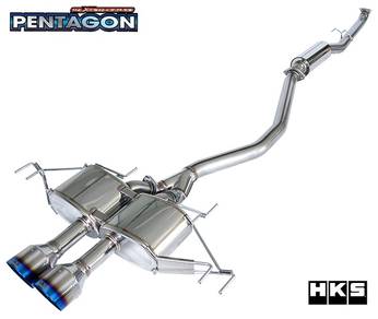 HKS LEGAMAX Sports Exhaust Honda FL5 FL5R Type R