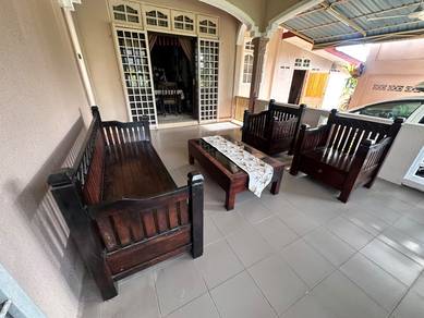 Set Kerusi Kayu & Meja utk dijual
