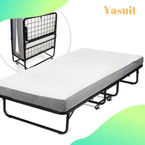 Yasuit Foldable Bed Hotel Rollaway Bed Guest Bed