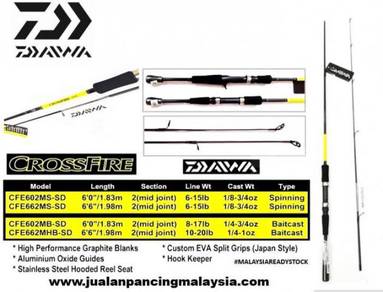 Original DAIWA 2020 CROSSFIRE ROD