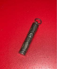 Silver 925 Geometric Design Stash Vial
