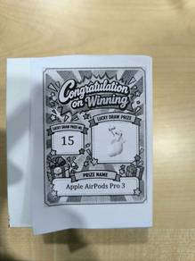 Apple AirPods Pro 3 – Lucky Draw Prize | Brand New