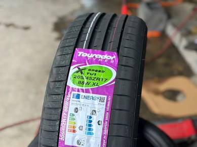 Tayar Baru 205 45 17 Tourador XSpeed TU1 2026