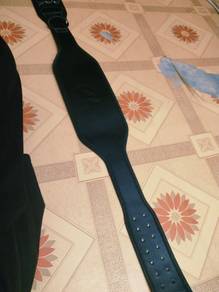 Weight lifting belt gym decathlon saiz xl